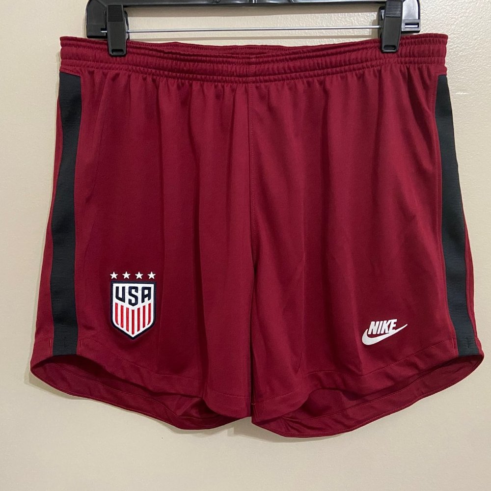 Nike Team Issue USWNT USA Dri-FIT Soccer Shorts Goalkeeper Womens L CI4764-677